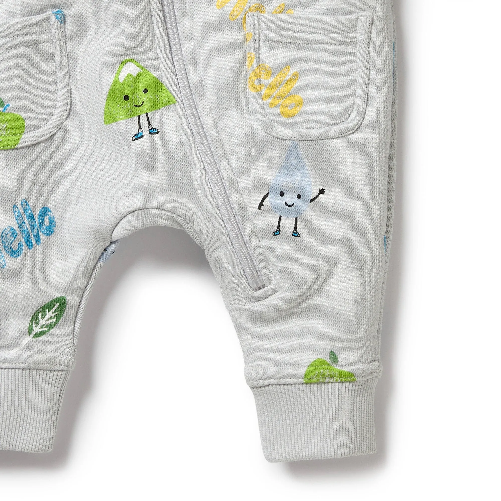 Bluebell Organic Terry Growsuit