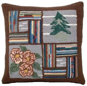 Booth Bay Tree Decorative Pillow