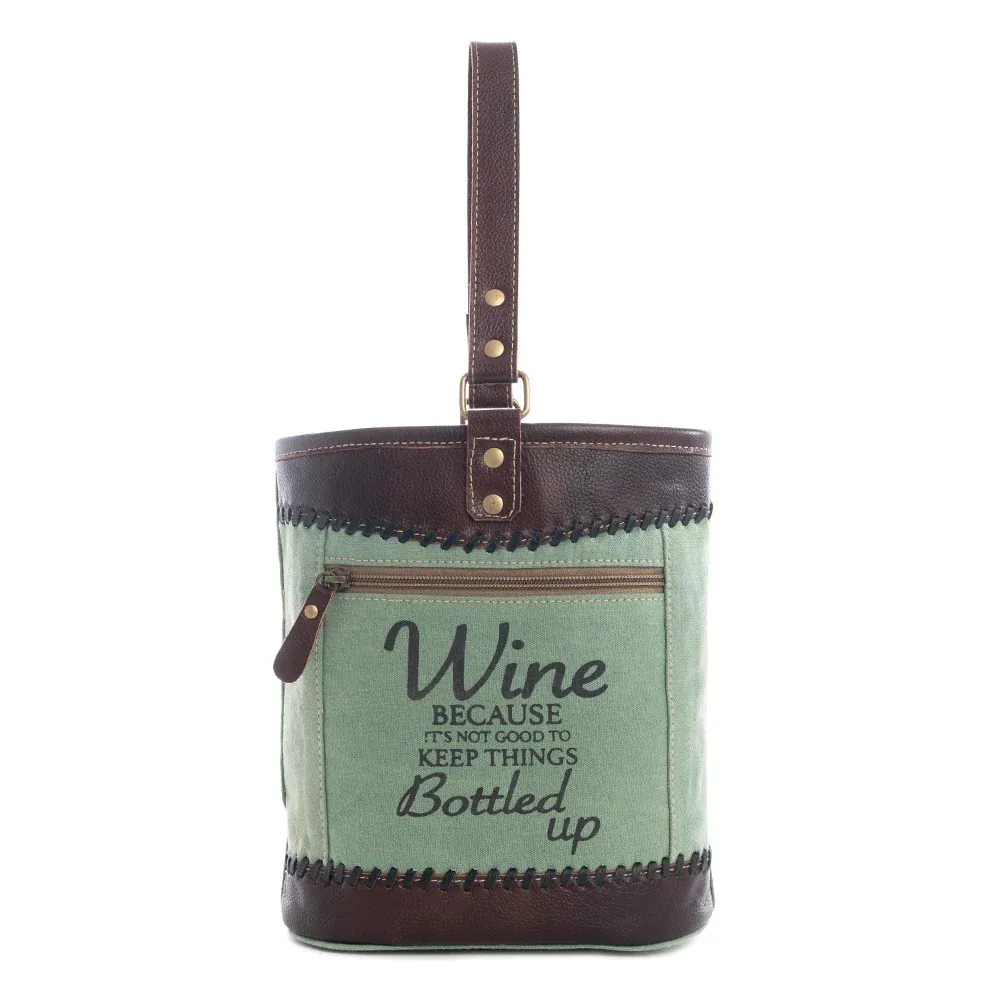BOTTLED UP DOUBLE WINE BAG