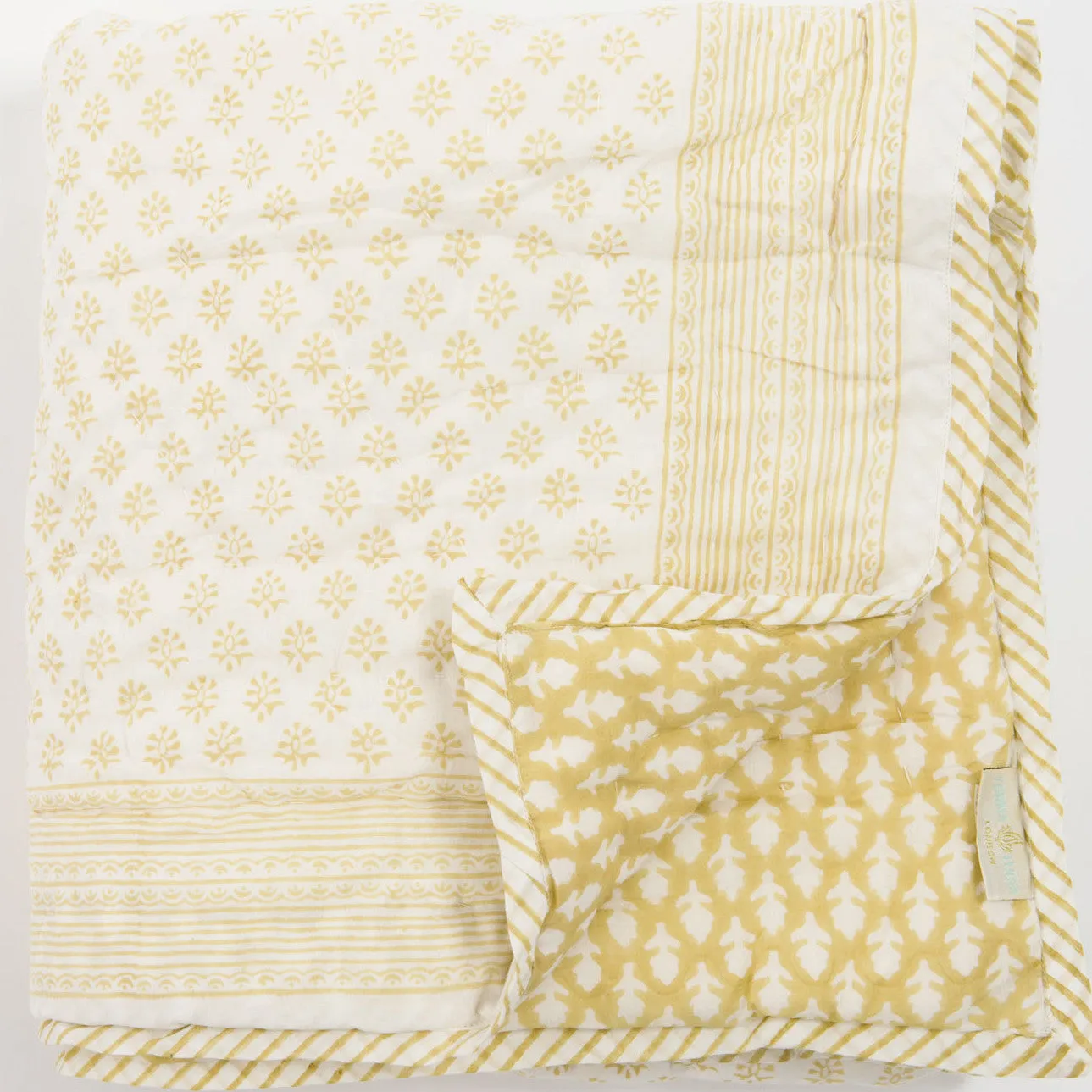 Bouti Print Cot Quilt