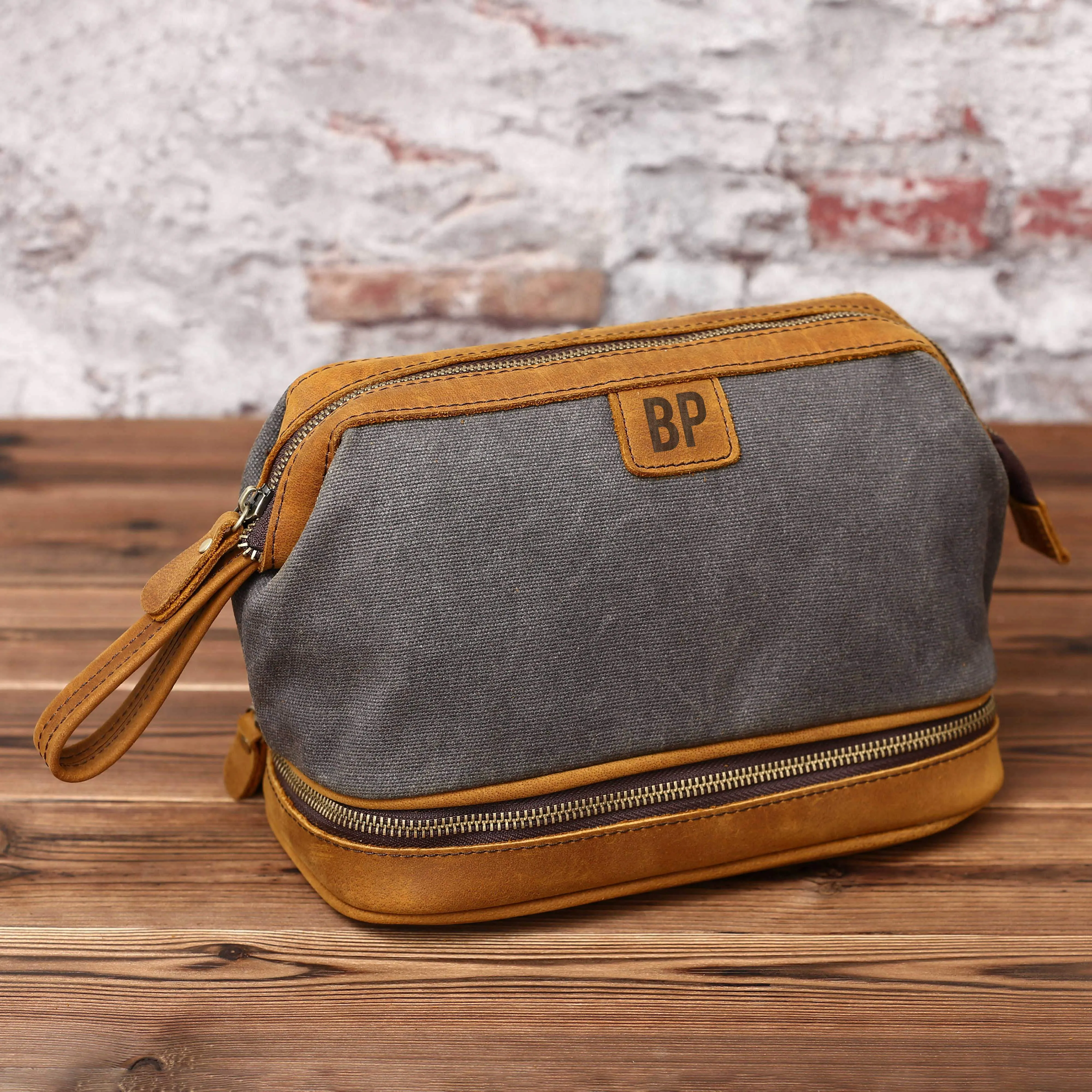 Bridesmaid Gift Makeup Bag Personalized Canvas Makeup Bag