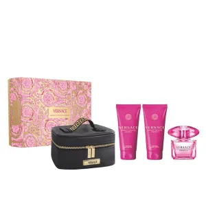Bright Crystal Absolu by Versace for Women 3.0 oz EDP 4pc Gift Set