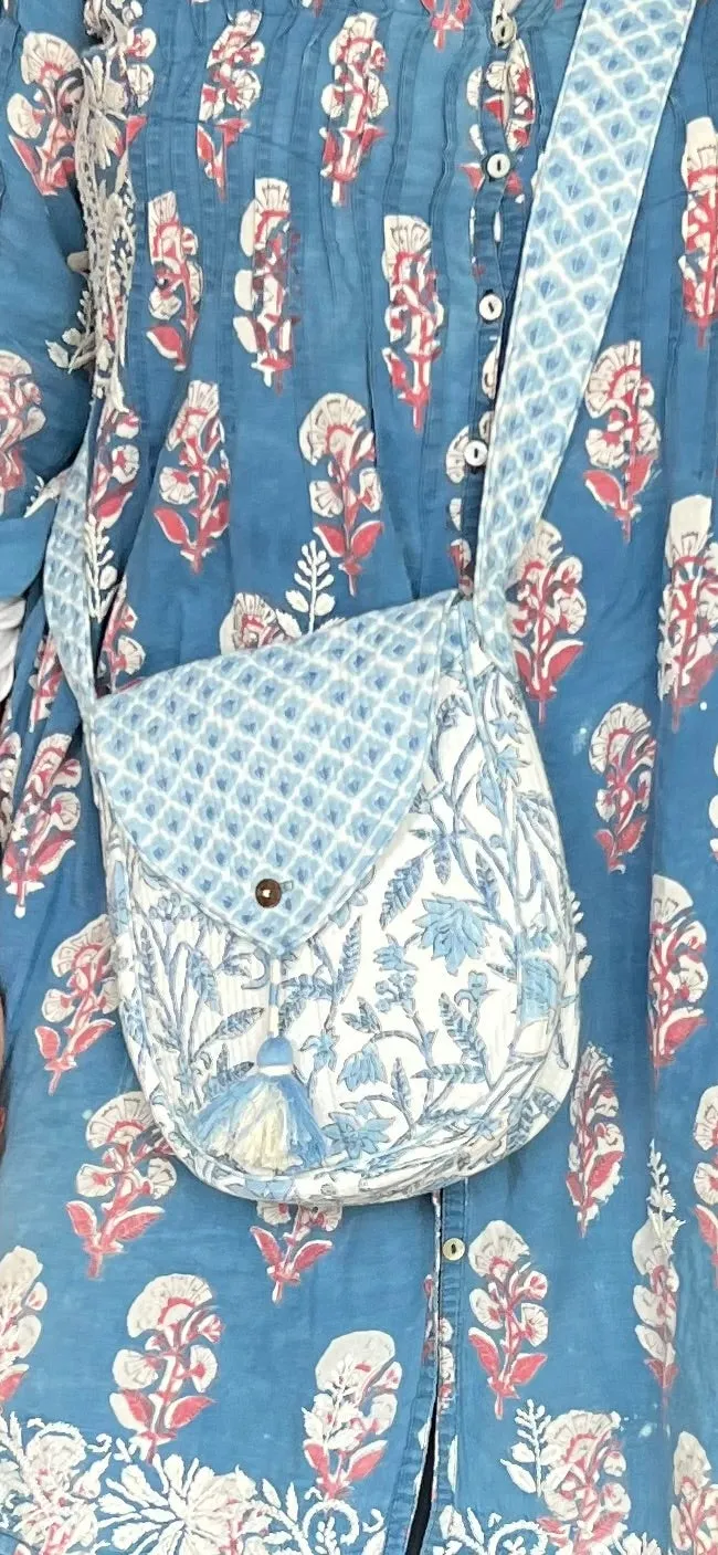Brigitte cross body Bag blue