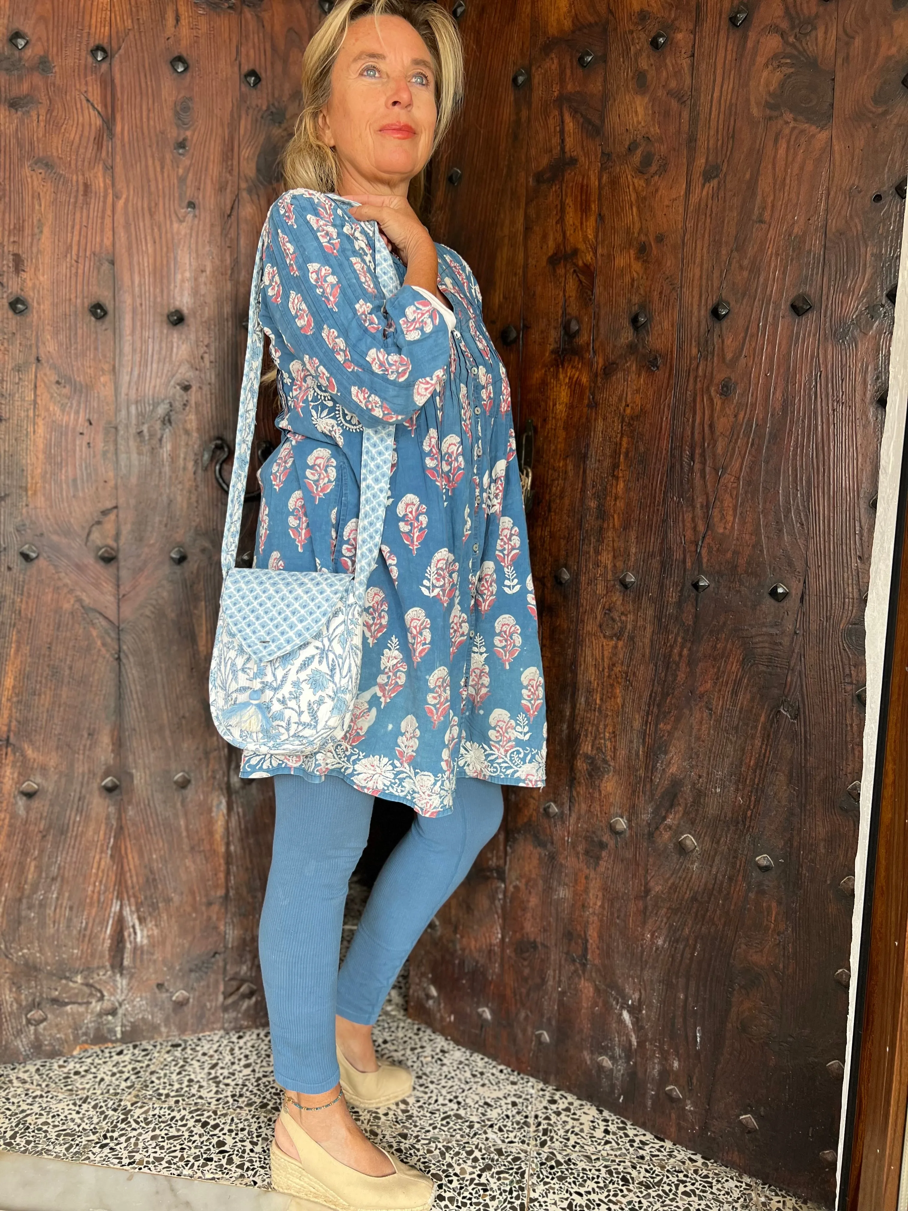 Brigitte cross body Bag blue