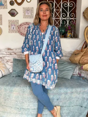 Brigitte cross body Bag blue