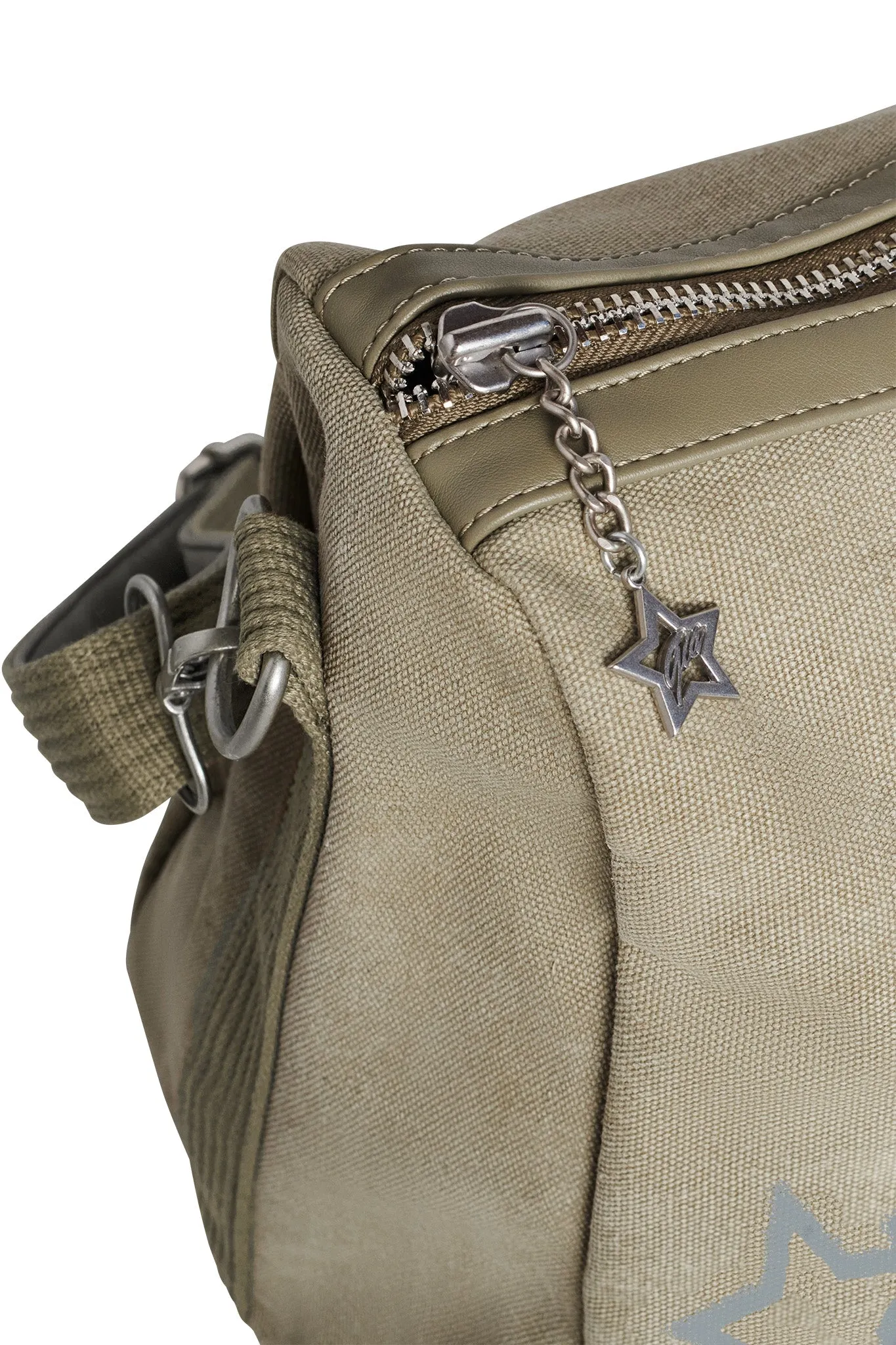 BRODIE TRAVEL BAG - GREEN : KHAKI