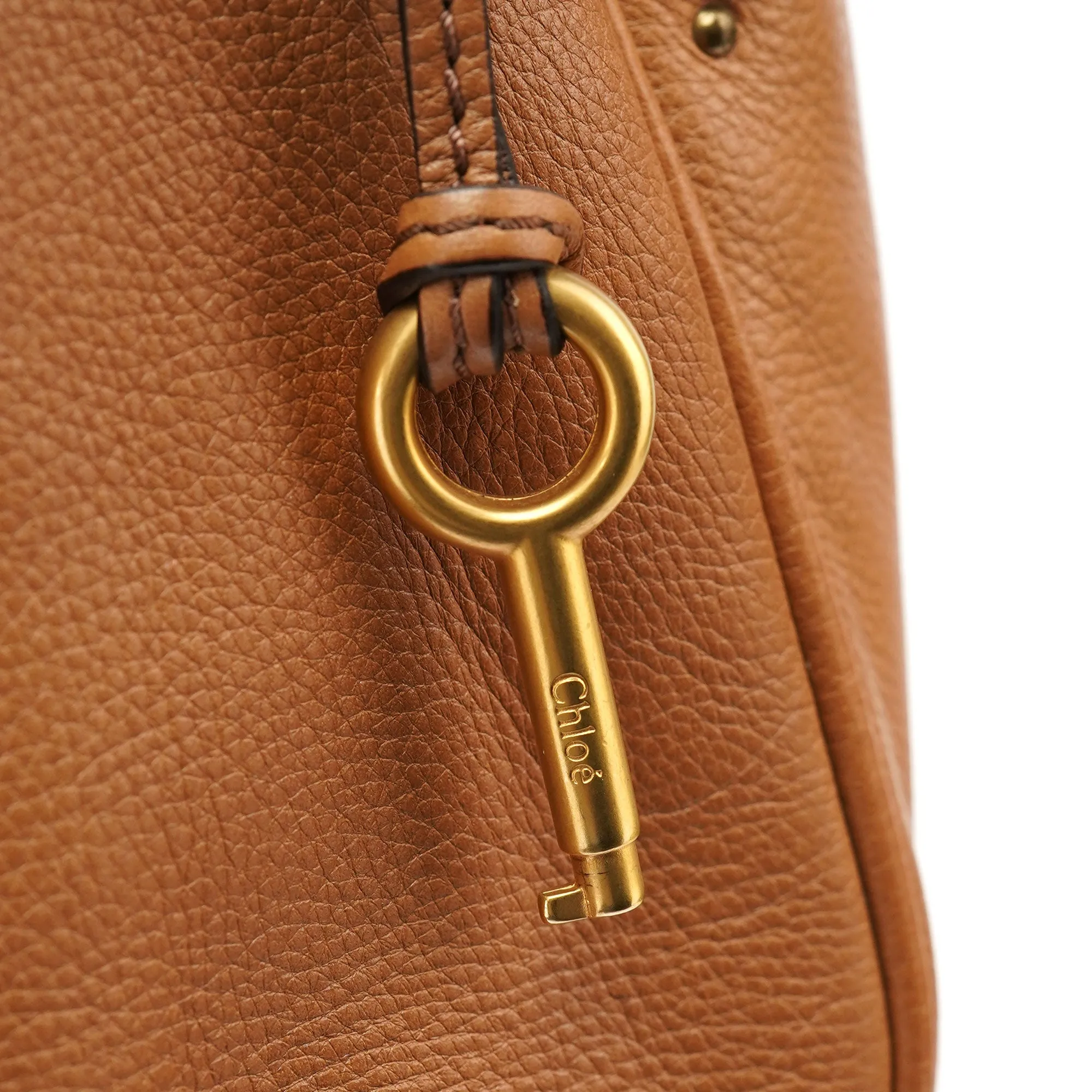 Brown Leather Paddington 2-Way Bag
