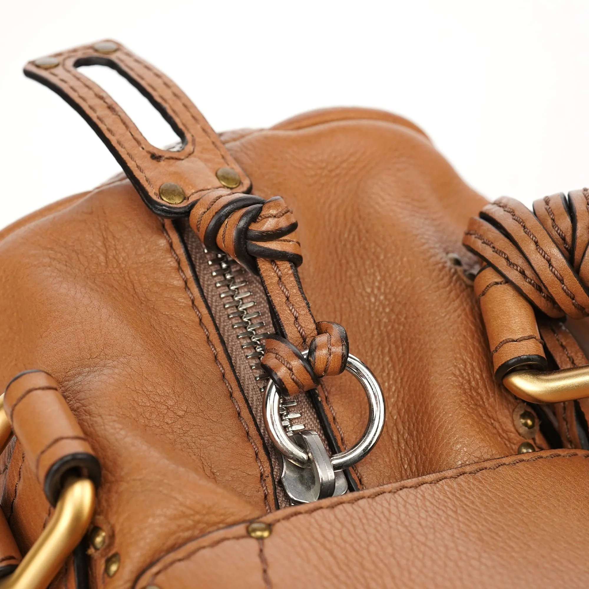 Brown Leather Paddington 2-Way Bag