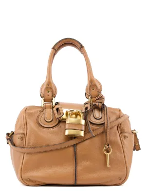 Brown Leather Paddington 2-Way Bag