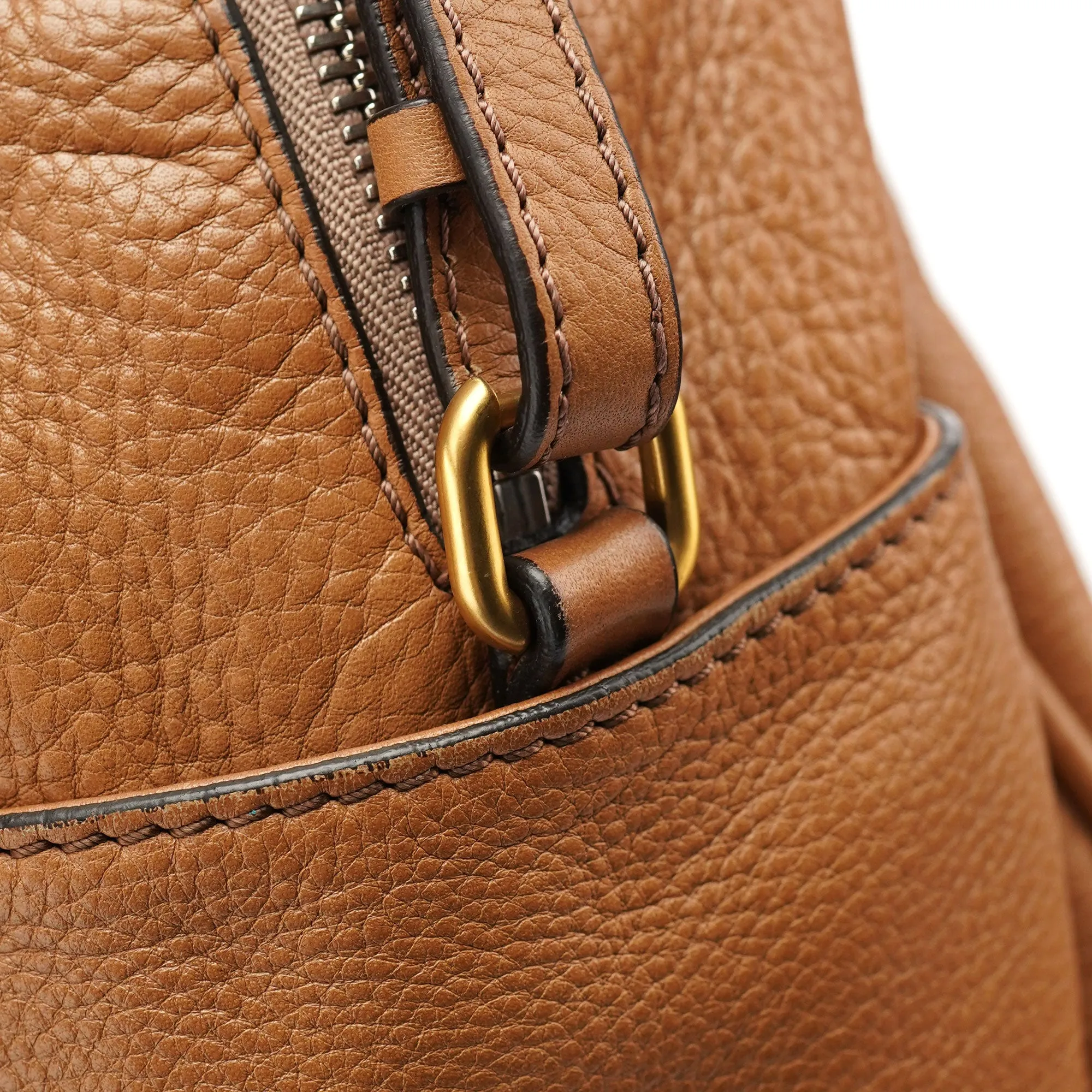 Brown Leather Paddington 2-Way Bag