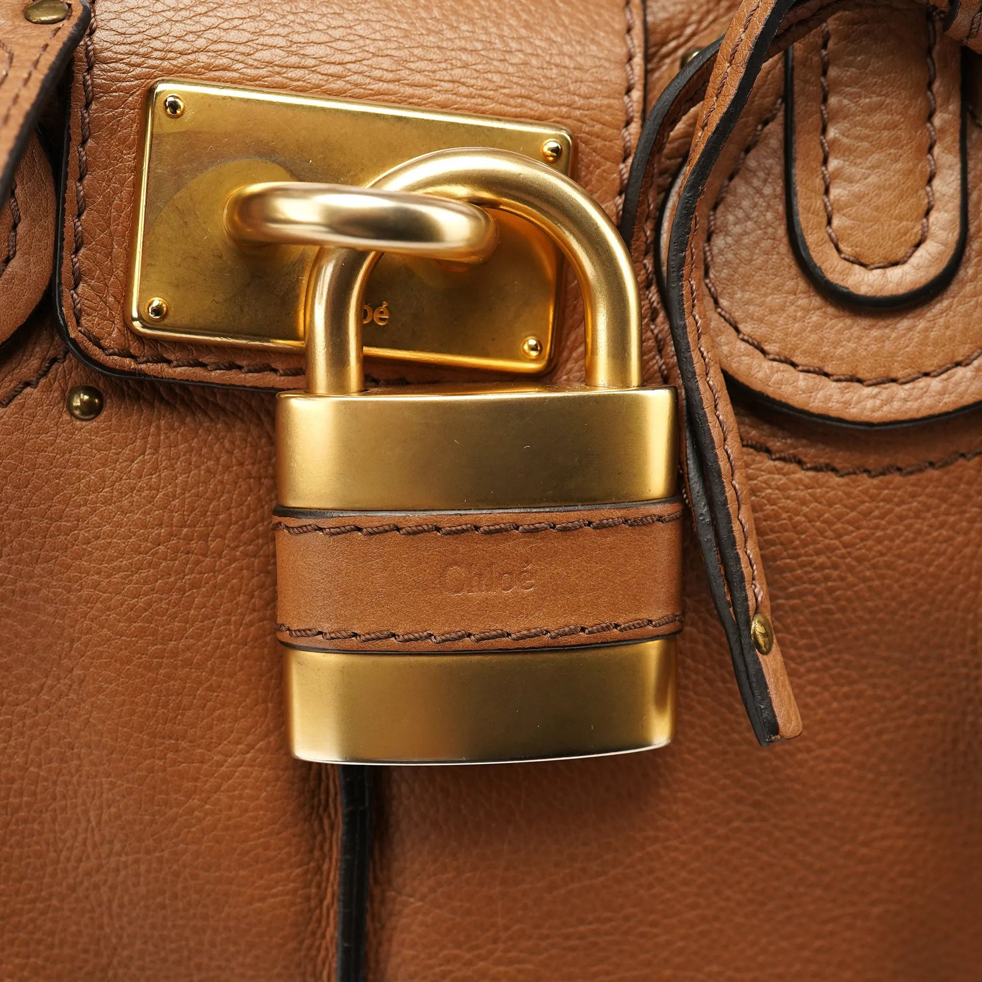 Brown Leather Paddington 2-Way Bag