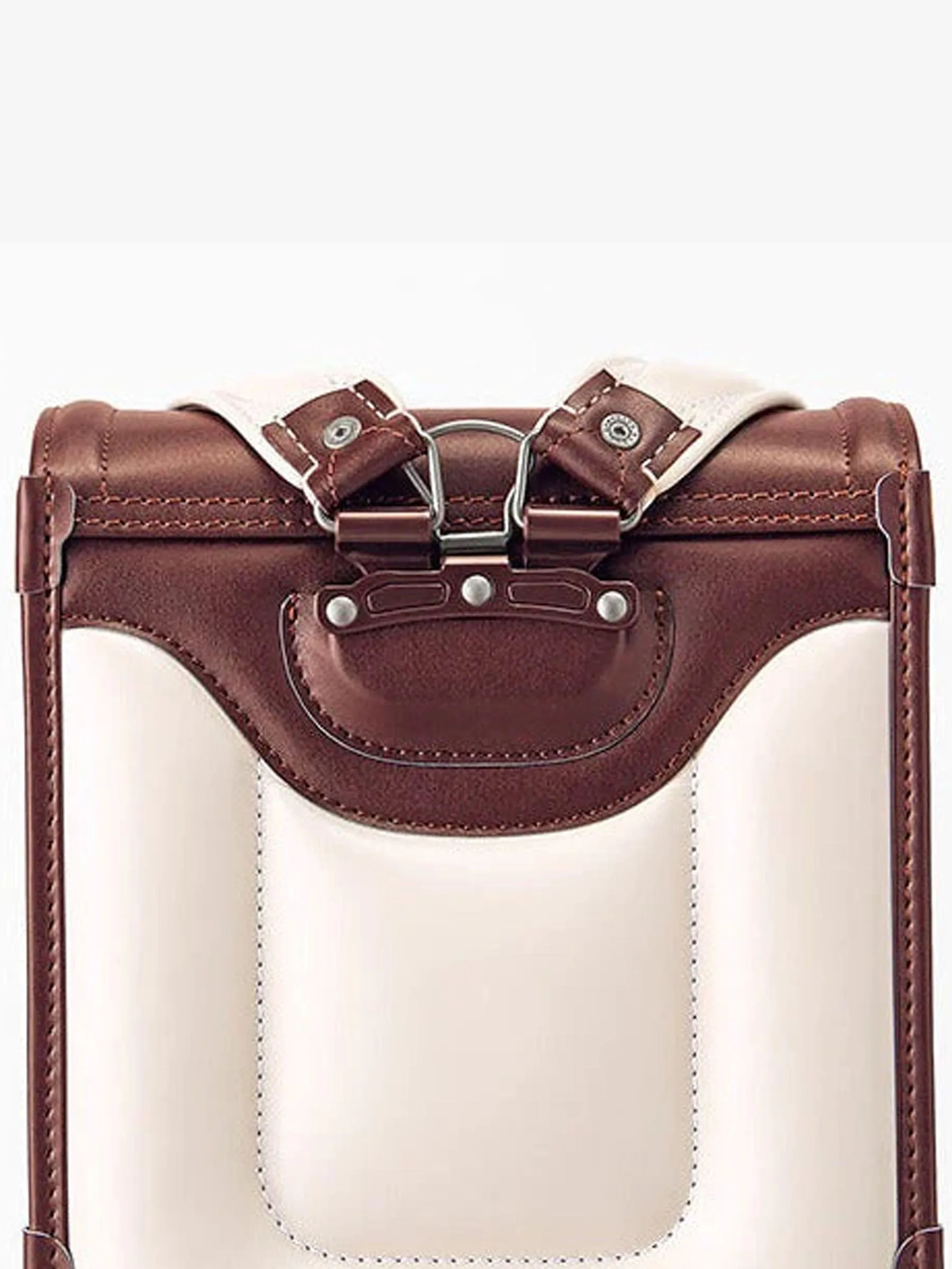 Brown Randoseru Cowhide Backpack