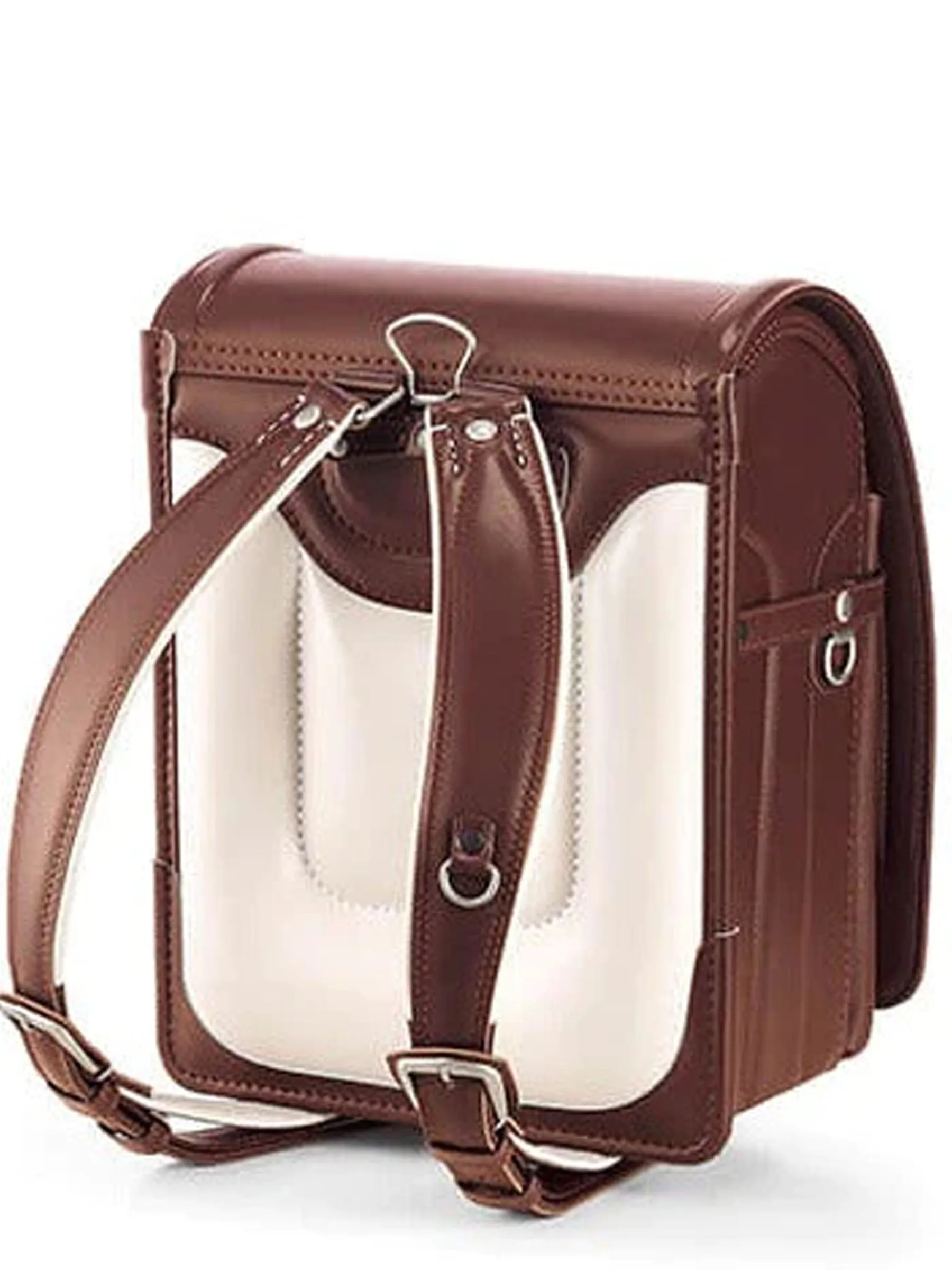 Brown Randoseru Cowhide Backpack