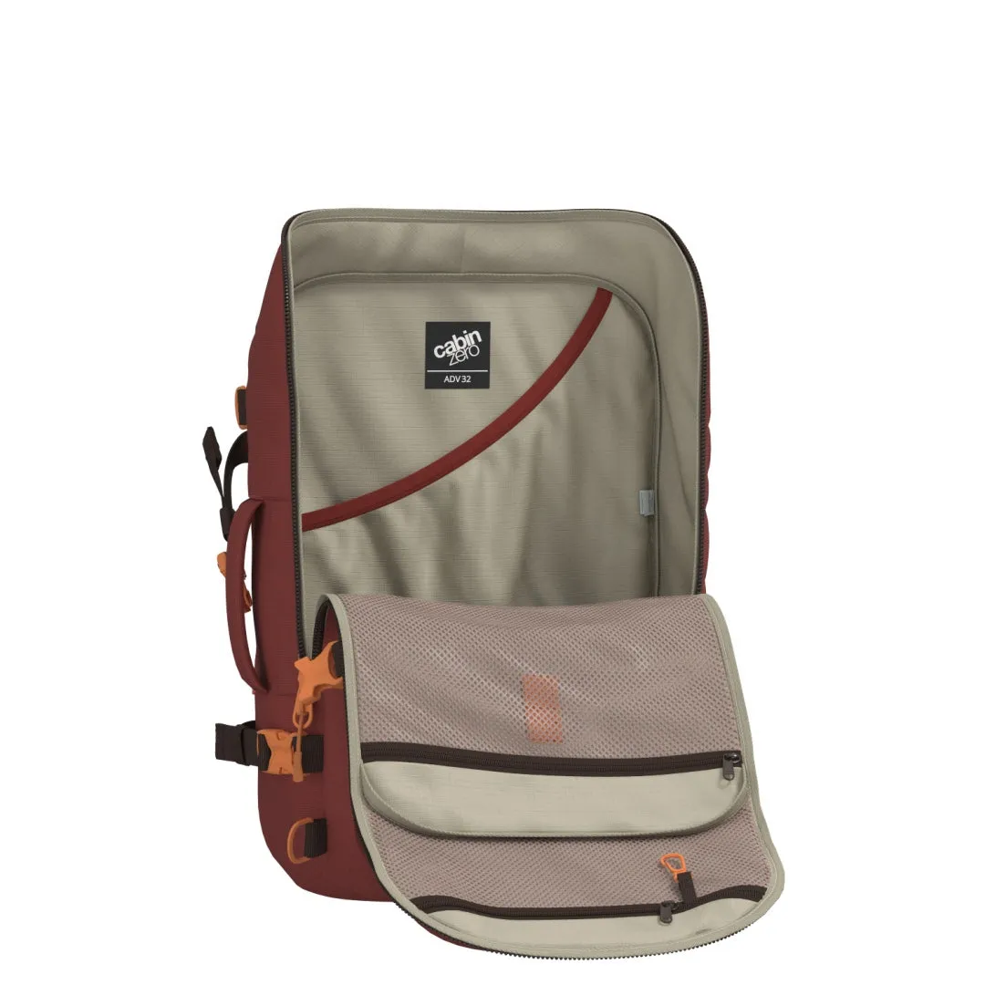 CabinZero ADV 32L (Sangria Red)