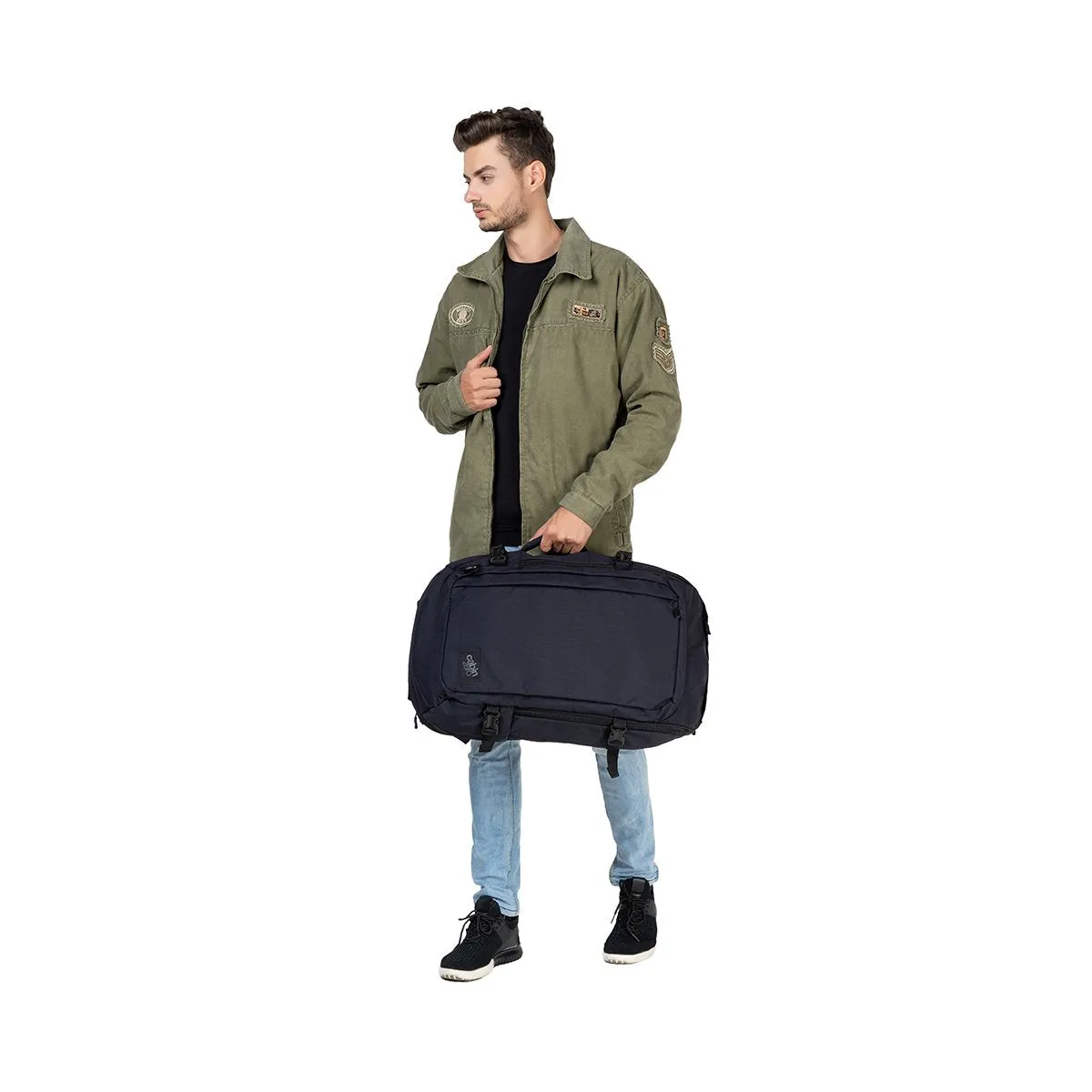 CabinZero ADV 42L - Adventure Cabin Backpack (Absolute Black)