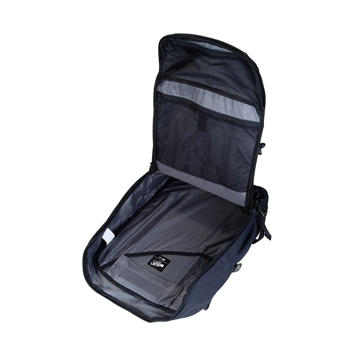 CabinZero ADV 42L - Adventure Cabin Backpack (Absolute Black)