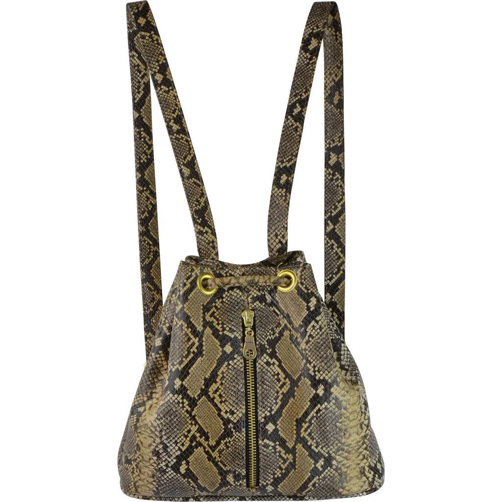 Camille Python Backpack