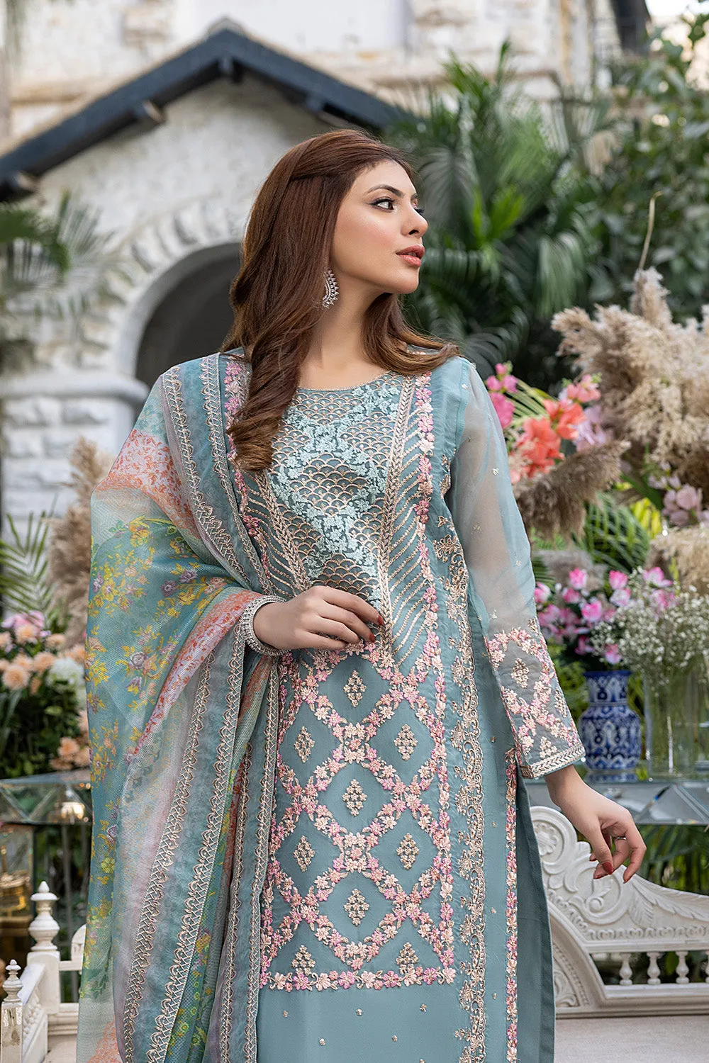 Canary | Azure Luxe Embroidered 3pcs Collections 2023