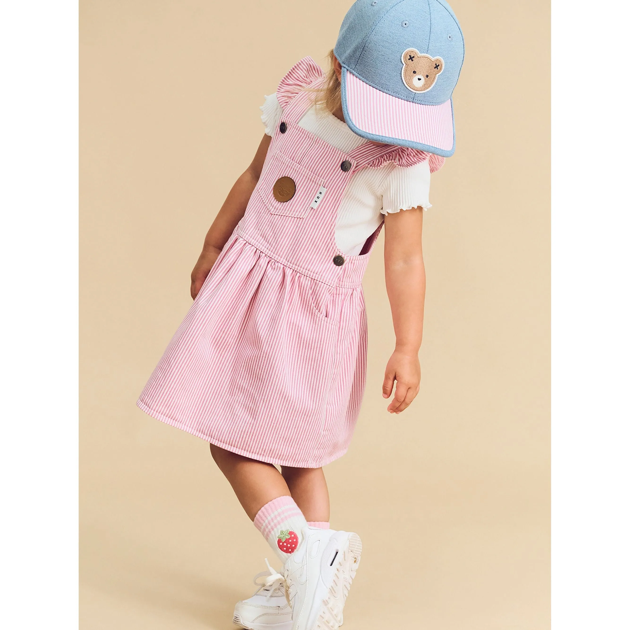 Candy Stripe Pinafore