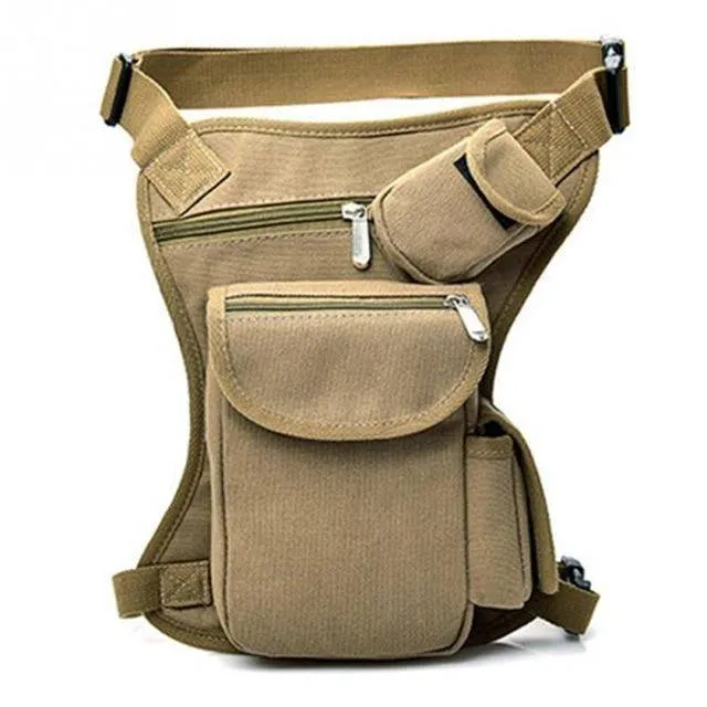 Canvas Drop Leg Bag