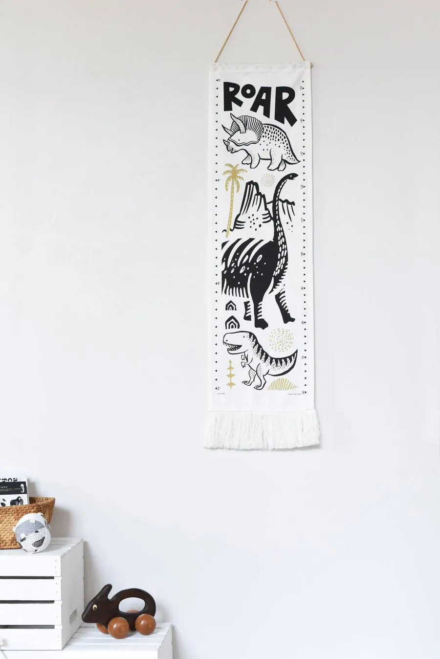 Canvas Growth Chart- Woodland