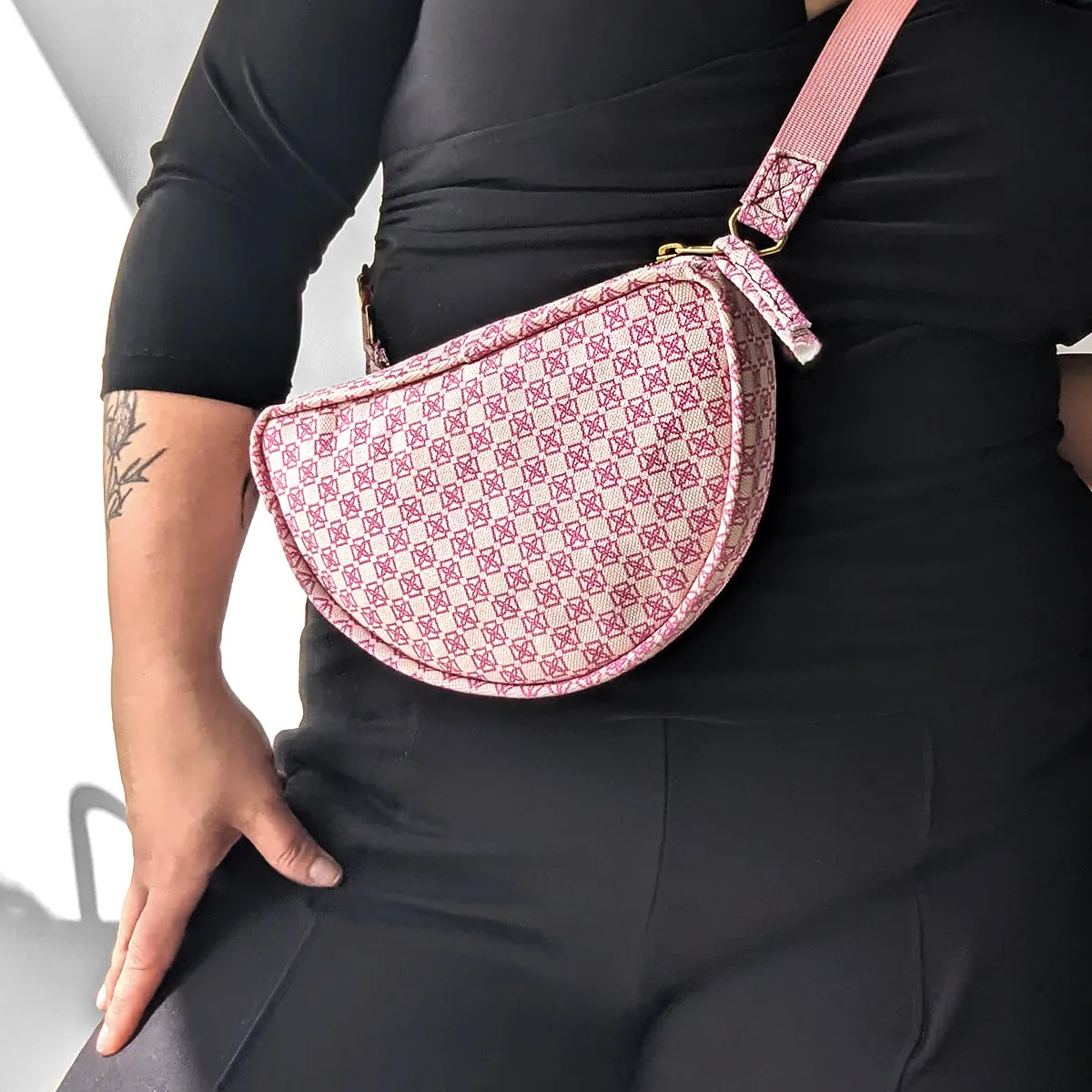 Canvas Mini Slice Fanny Bag