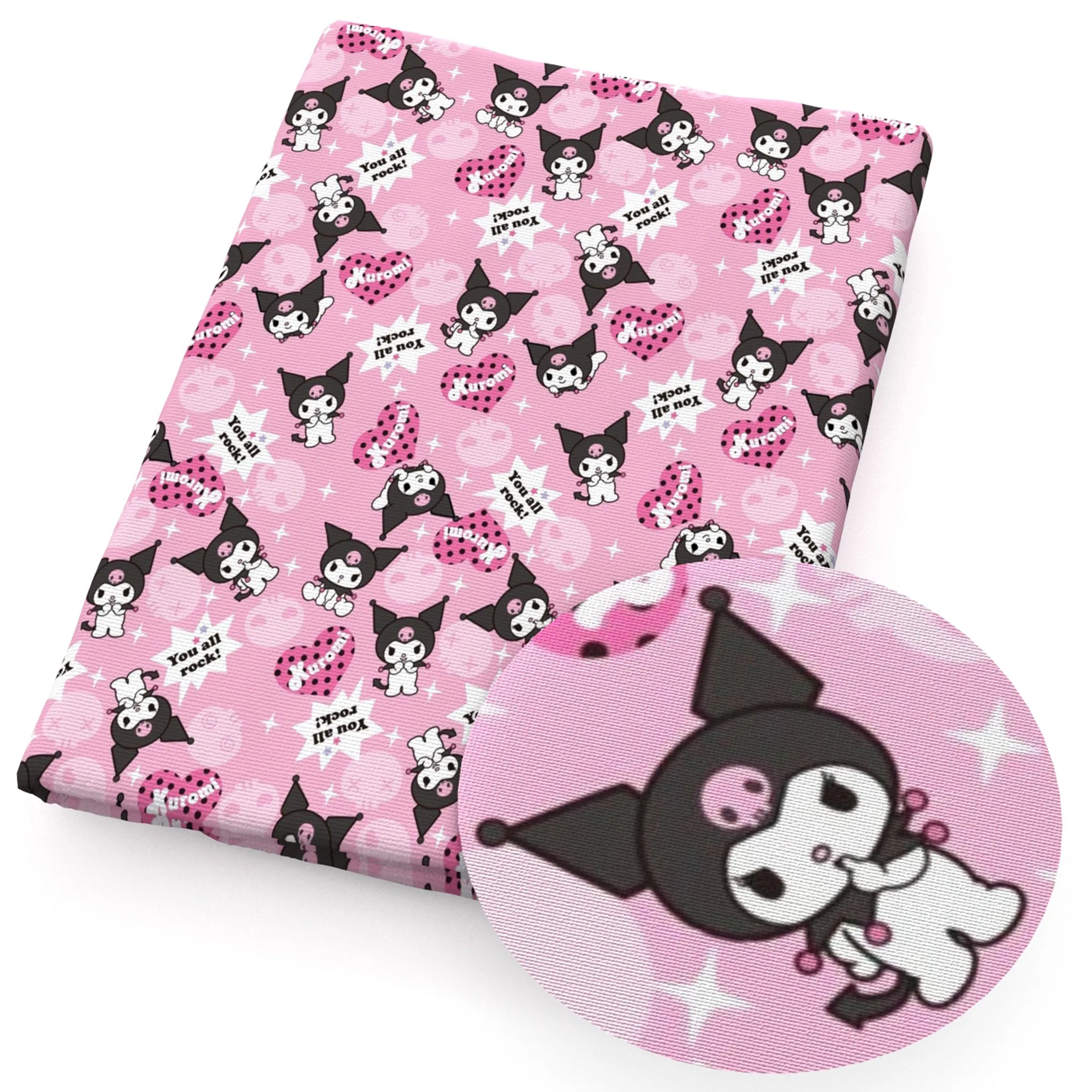 Cartoon Theme Printed Fabric