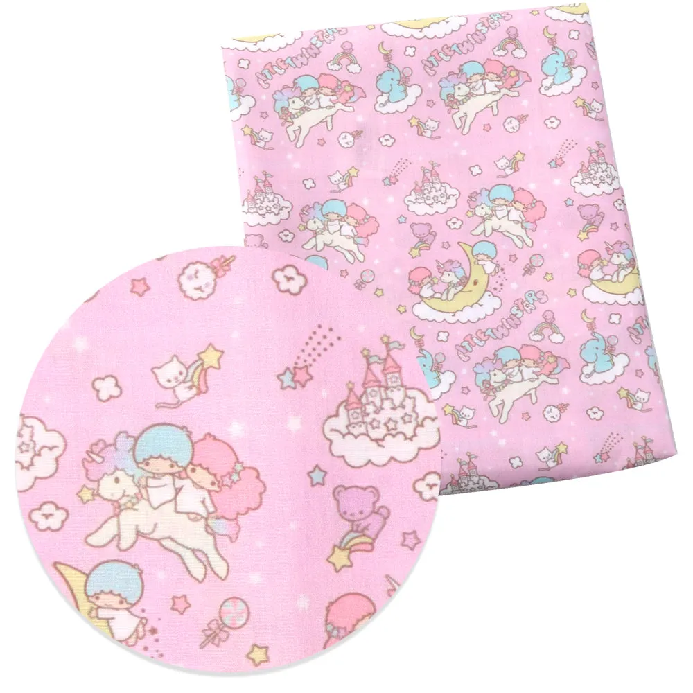 Cartoon Theme Printed Fabric