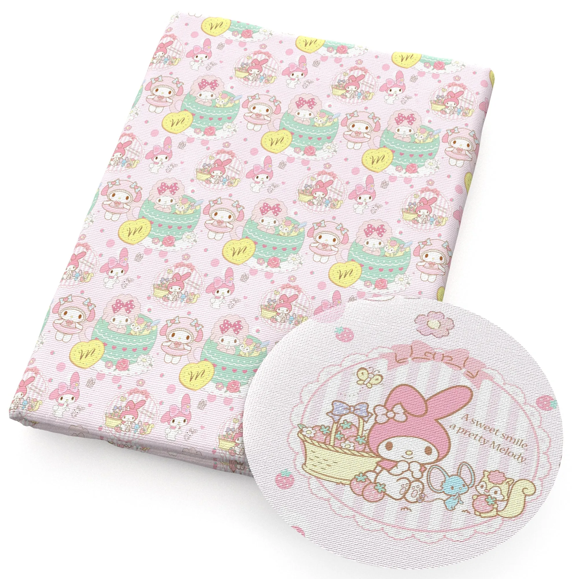 Cartoon Theme Printed Fabric