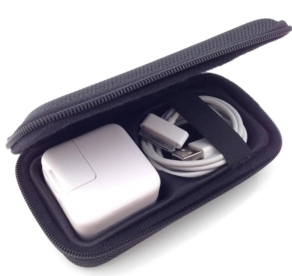 CASEBUDi iPad Charger Travel Case - Black
