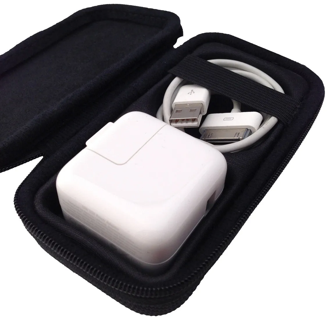 CASEBUDi iPad Charger Travel Case - Black