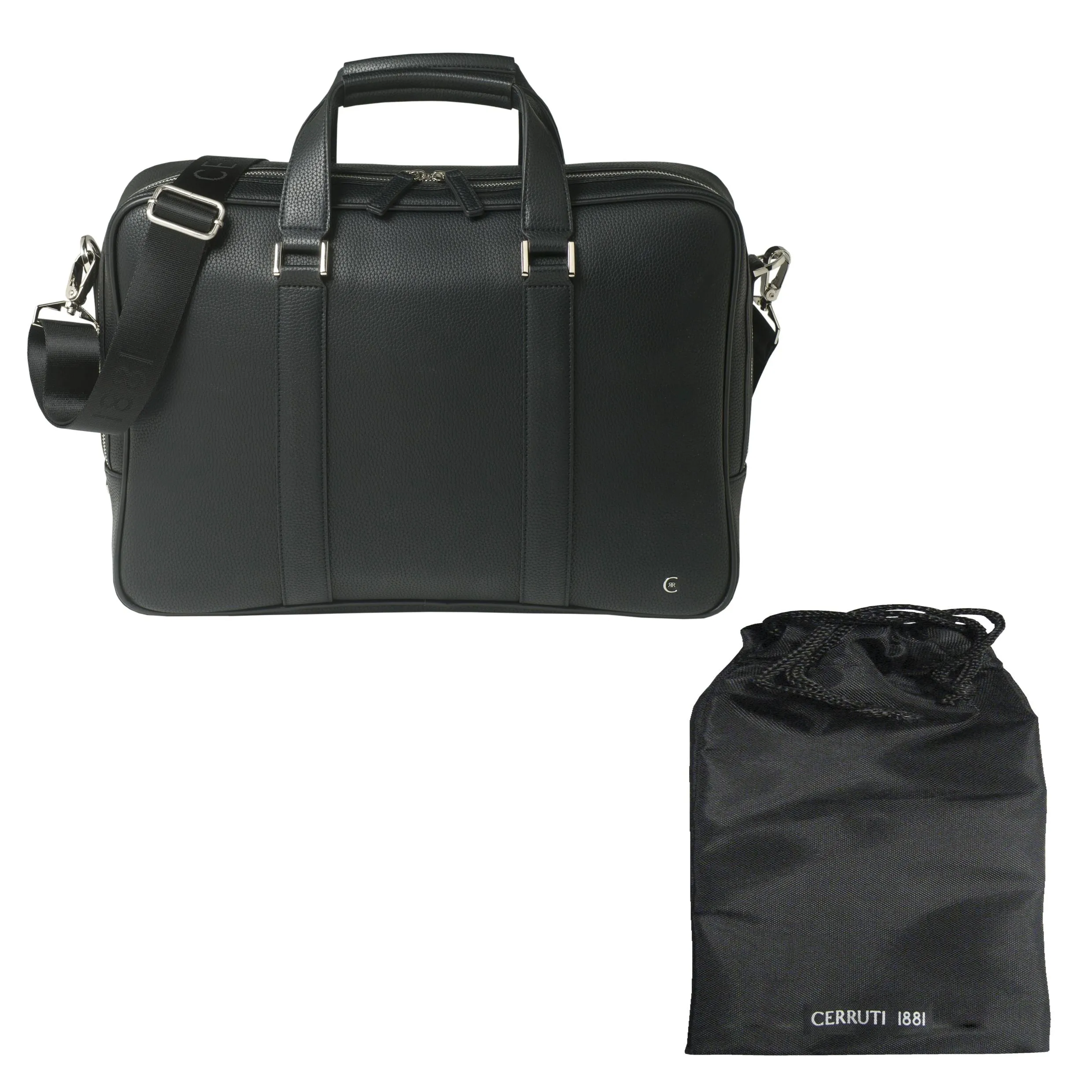 Cerruti 1881 NTD711A-Document bag Hamilton Black