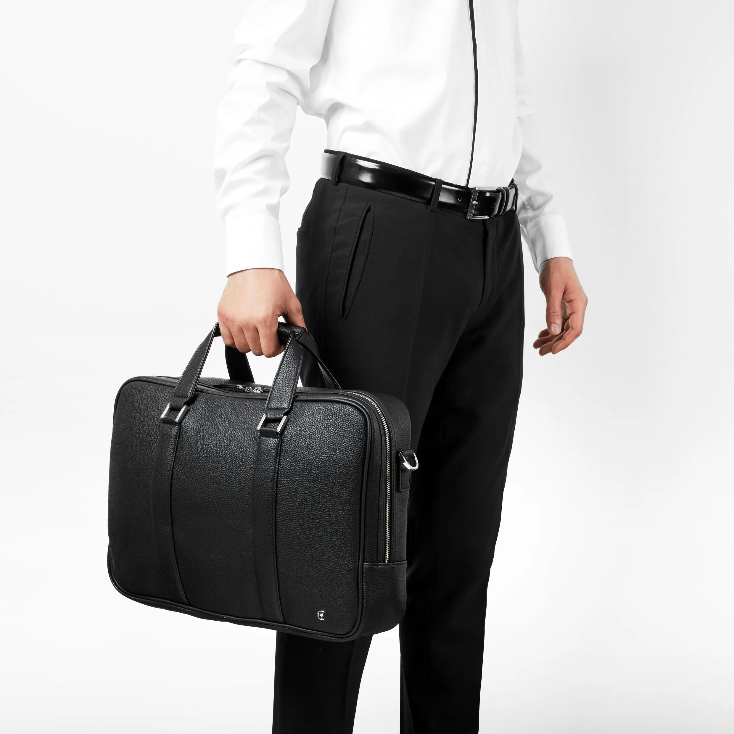 Cerruti 1881 NTD711A-Document bag Hamilton Black