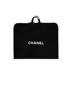Chanel Black Canvas Garment Bag