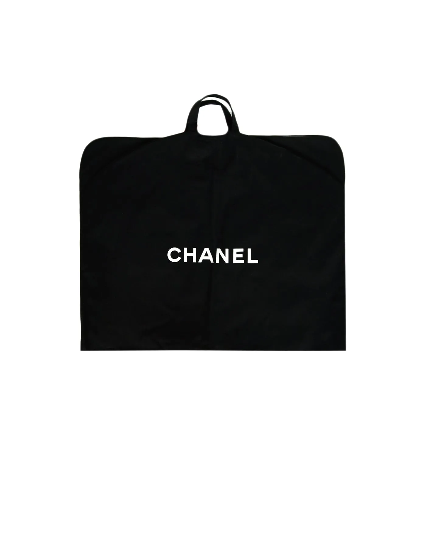 Chanel Black Canvas Garment Bag