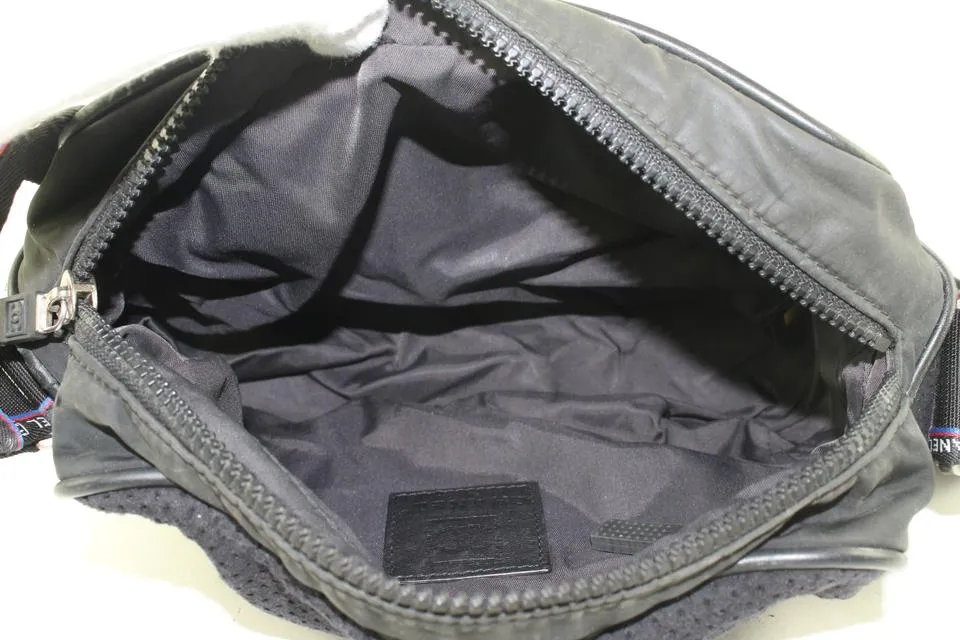 Chanel CC Logo Perforated Sports Messenger Bag 619cas616
