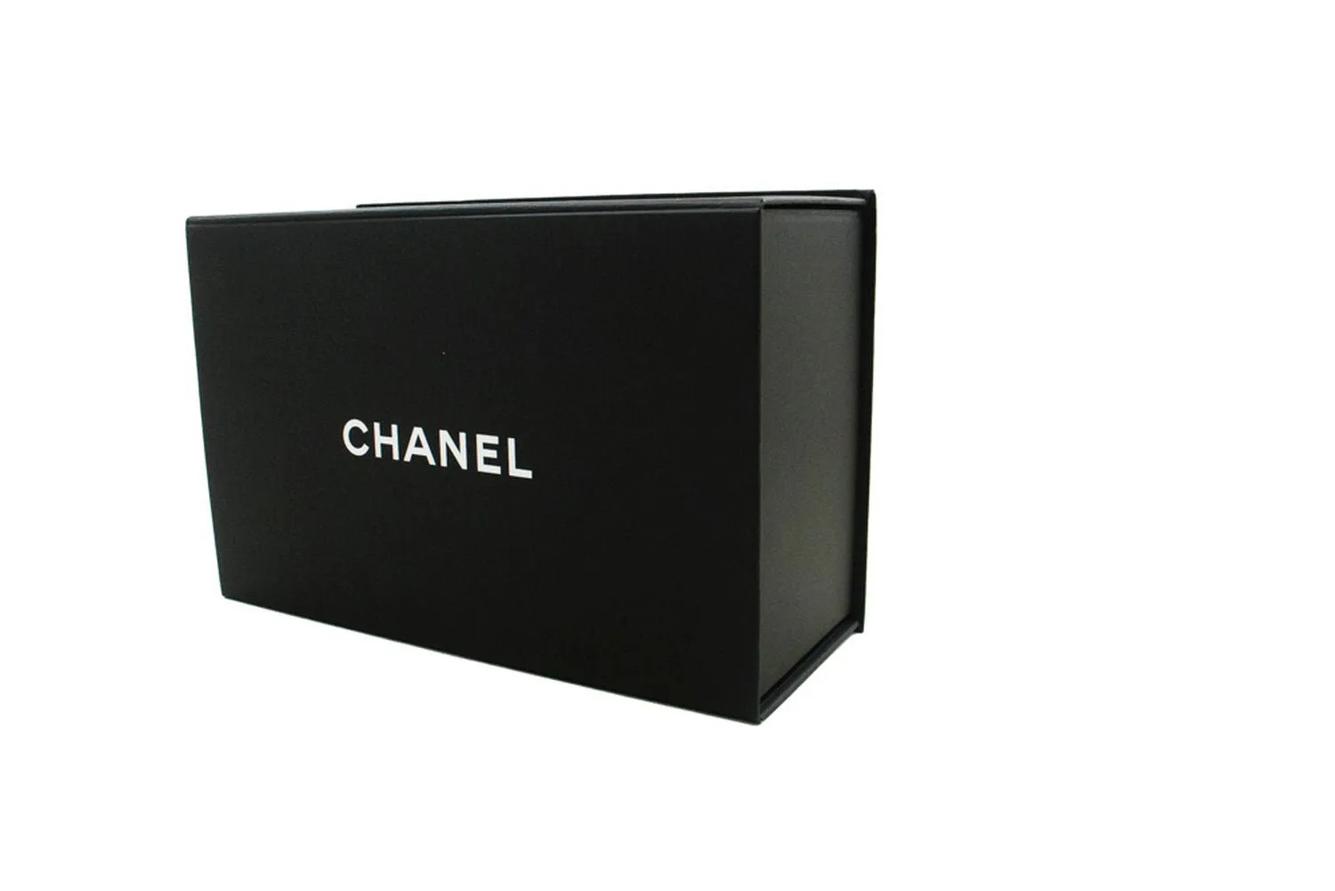 CHANEL Grained Calfskin Wallet On Chain WOC Black Shoulder Bag n96