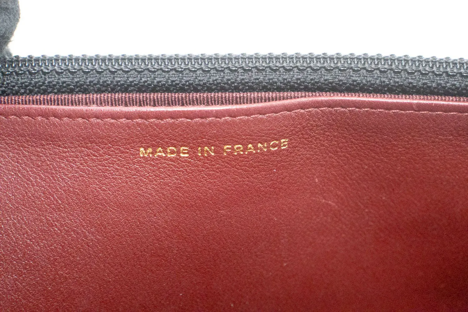 CHANEL Grained Calfskin Wallet On Chain WOC Black Shoulder Bag n96