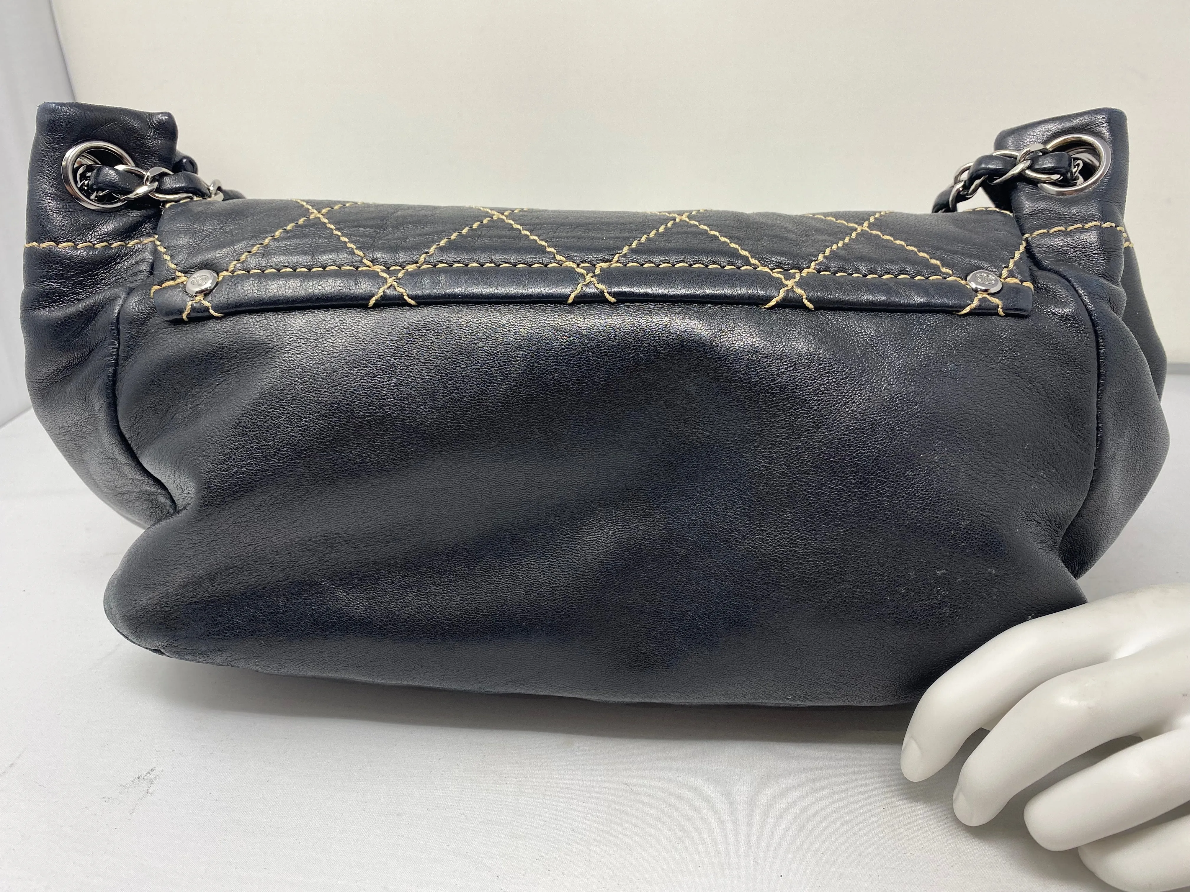 Chanel Surpique Accordion Bag