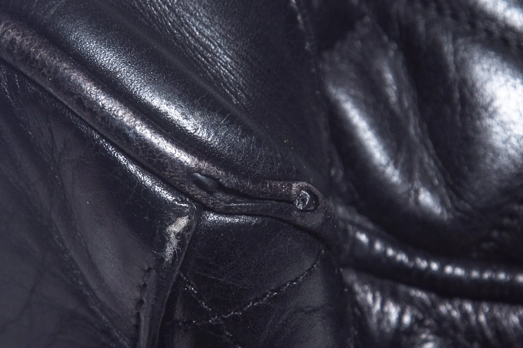 Chanel Vintage 1989/91 Black Quilted Backpack
