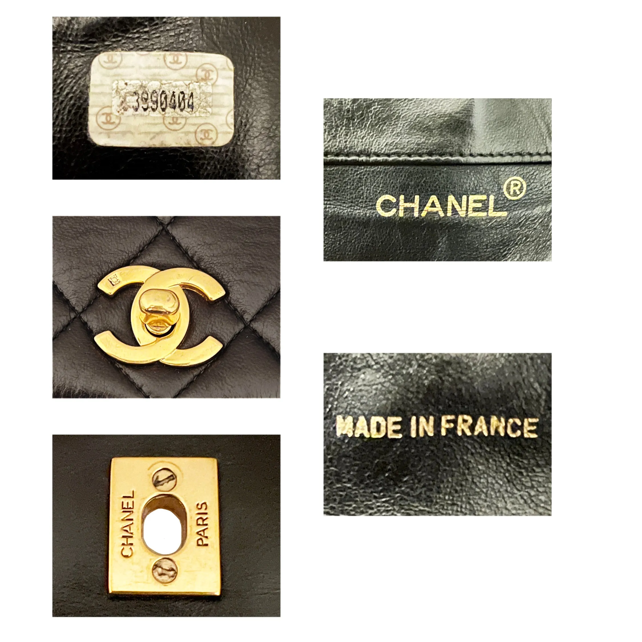Chanel Vintage Black Lambskin Duma Backpack