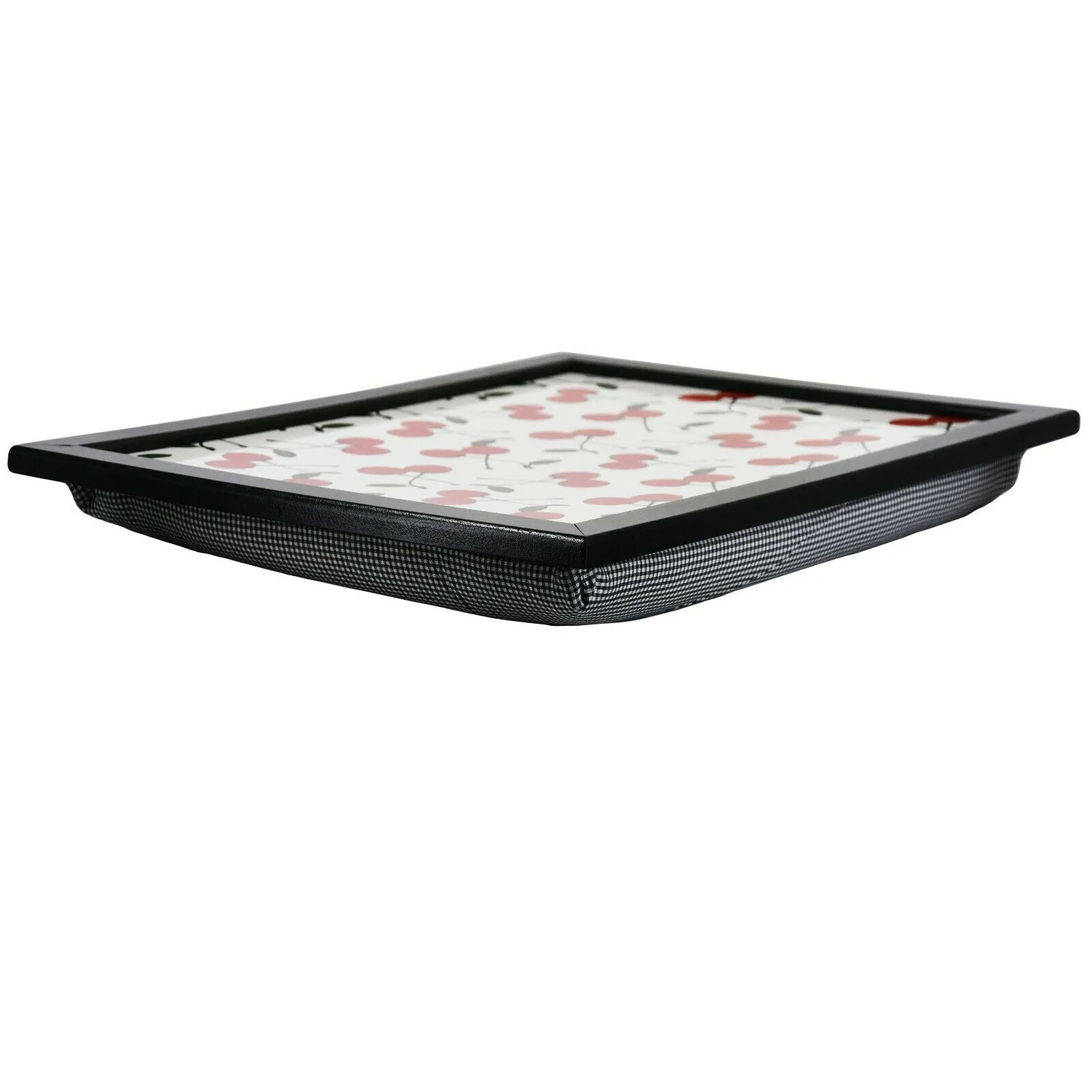 Cherries Lap Tray With Bean Bag Cushion