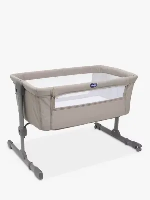 Chicco Next2Me Essential Bedside Crib - Dune Re-Lux