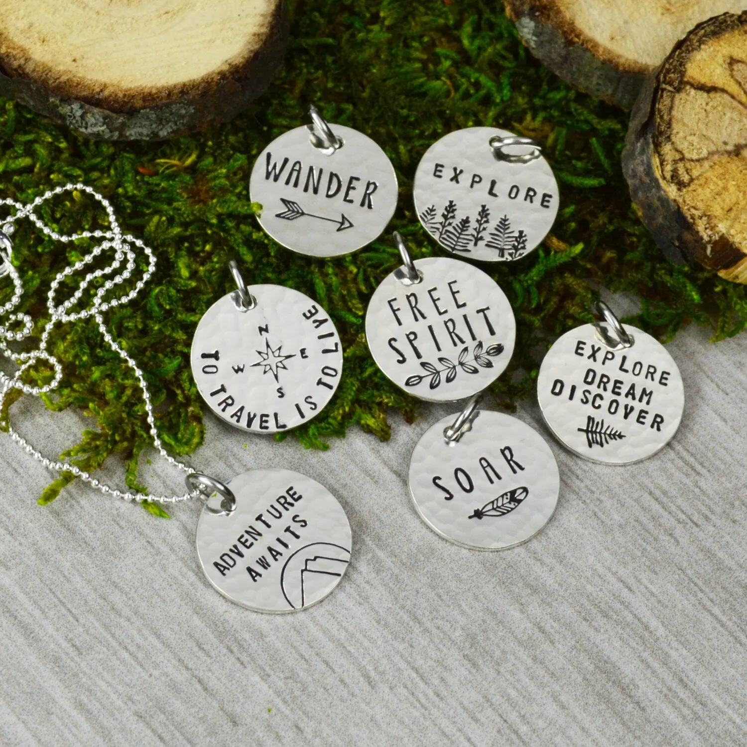 Choose Your Charm Travel Necklace