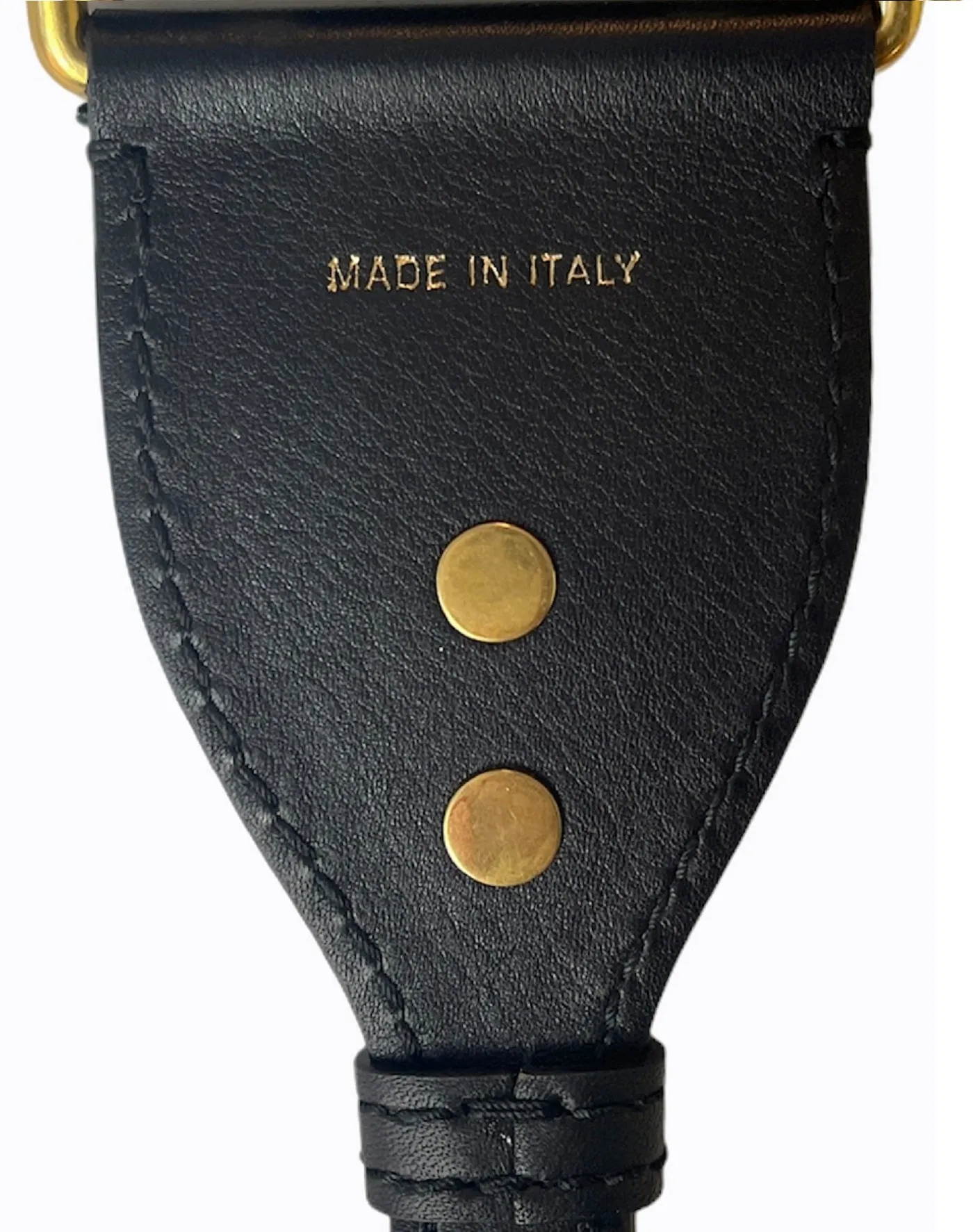 Christian Dior Blue Embroidered Canvas Book Shoulder Strap