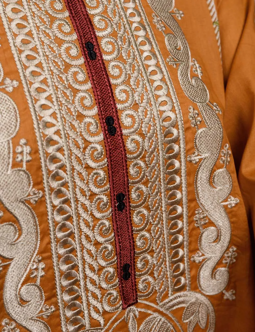 Citrine (Gi-06) | 3 Pcs Un-stitched Embroidered Lawn Dress