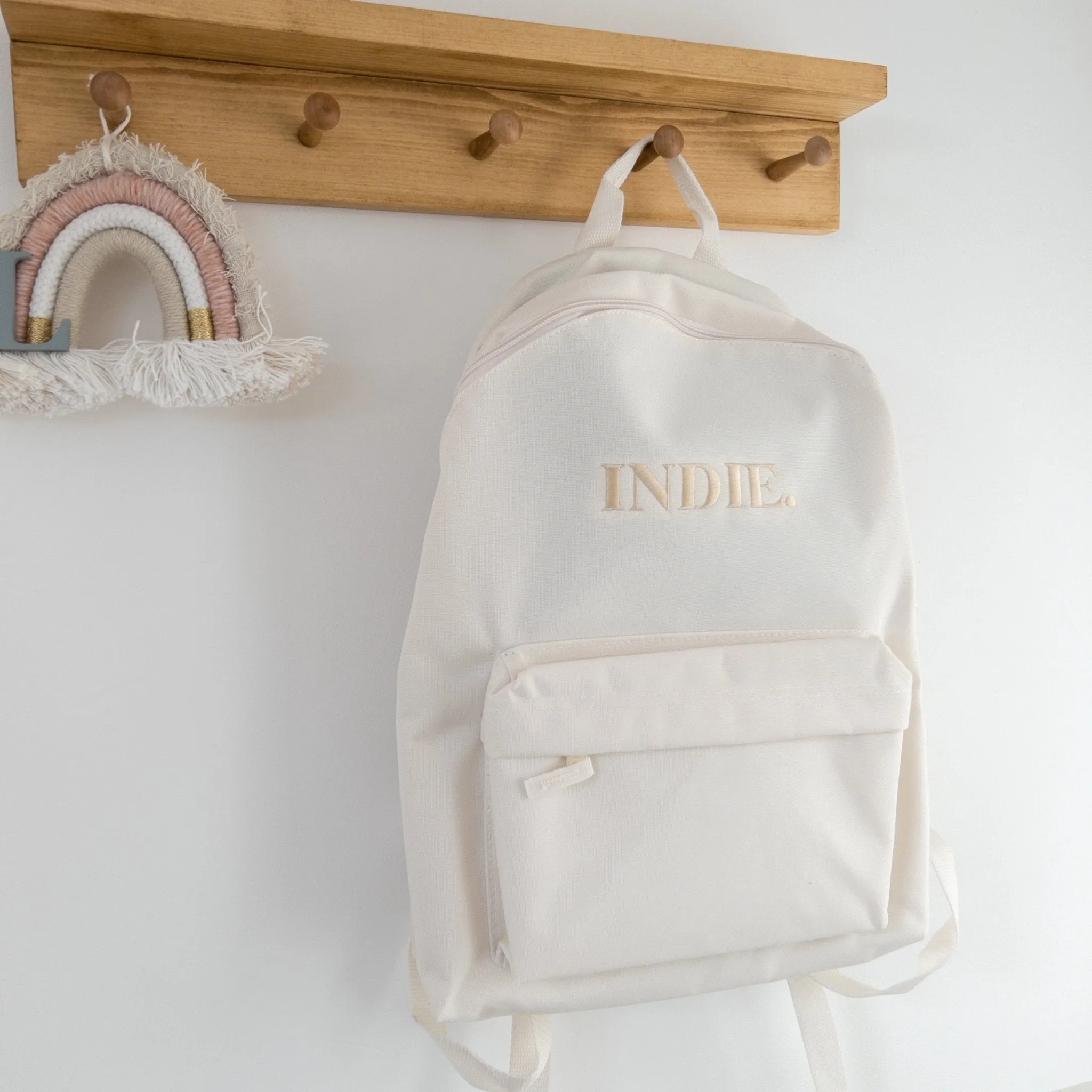 Classic Embroidered Backpack