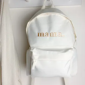 Classic Mama backpack - embroidered