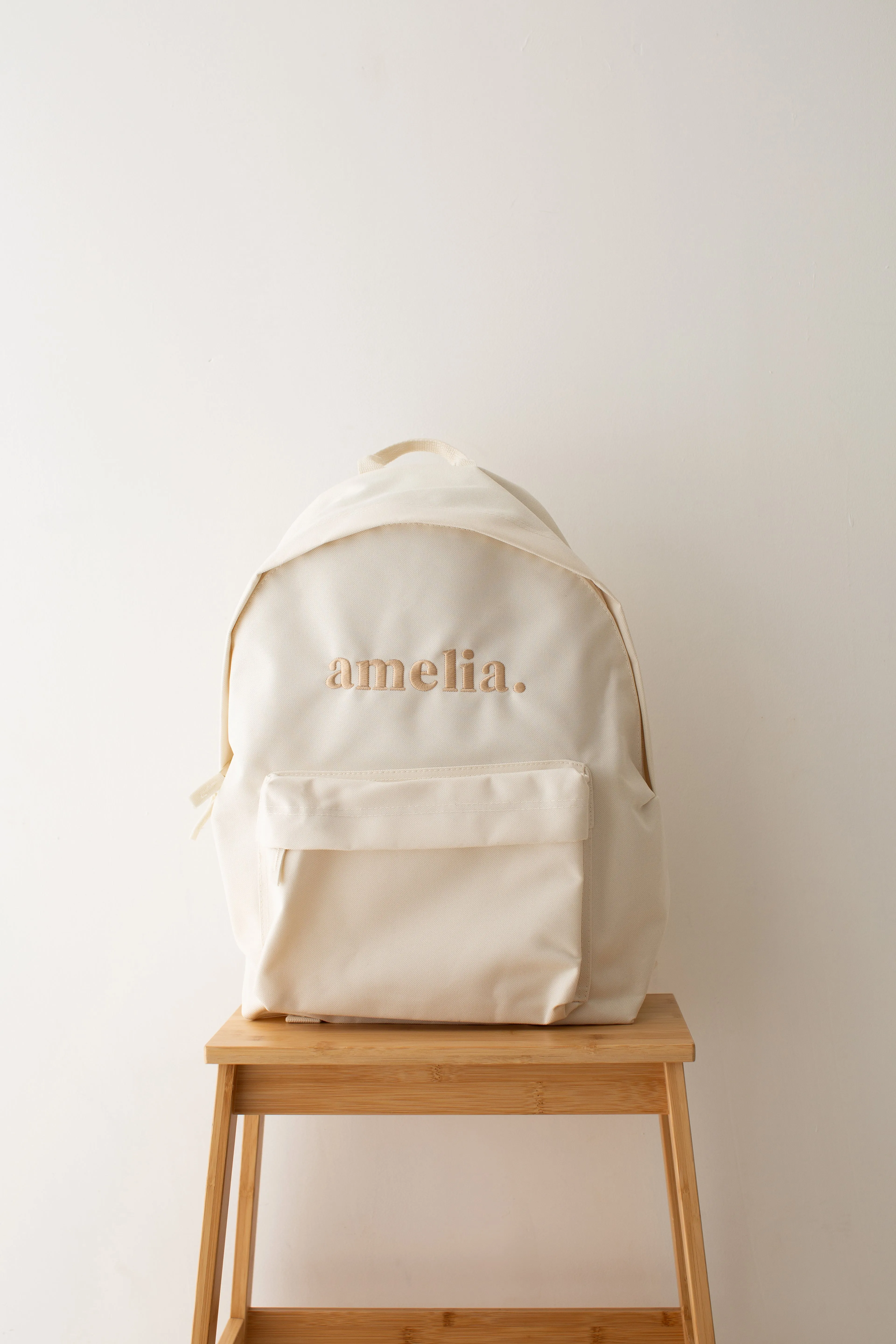 Classic Name backpack - embroidered