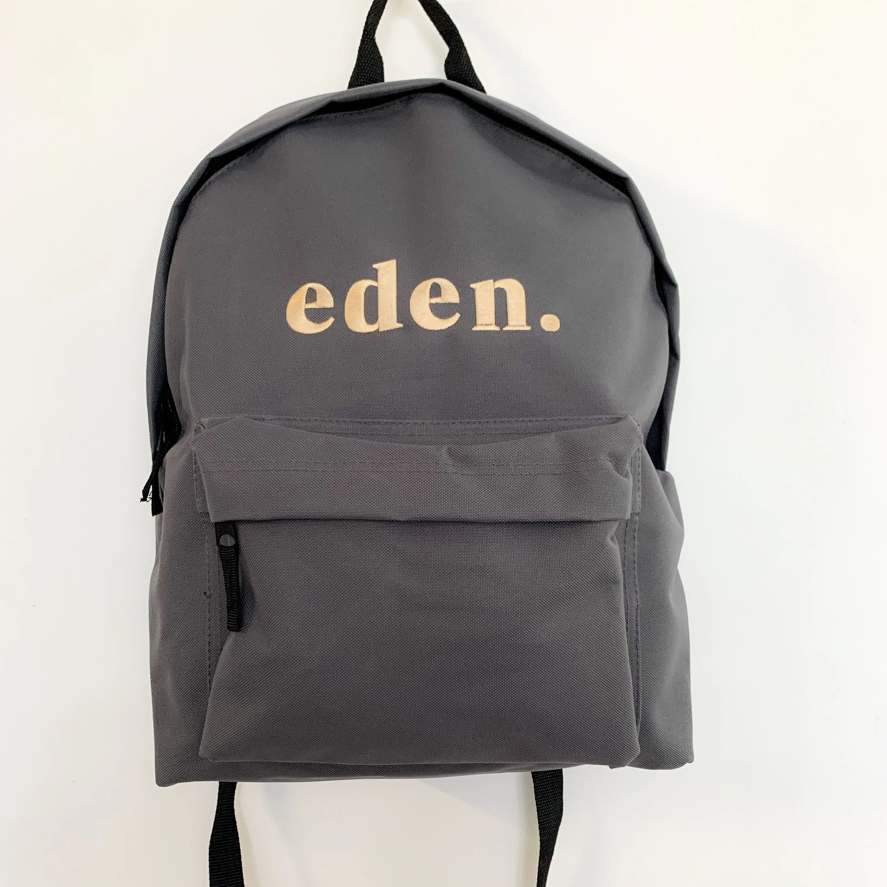 Classic Name backpack - embroidered